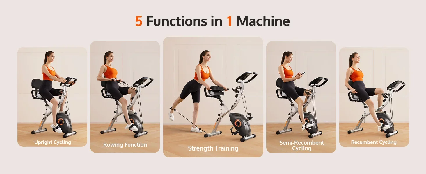 exercise bike folding